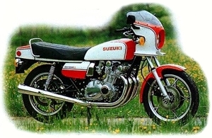 1979 1980 GS1000S Red/White