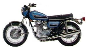 1976 XS650c Blue Model