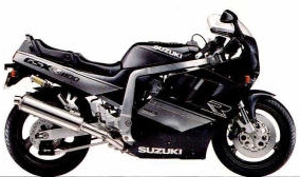 1990 GSXR1100 Black/Silver