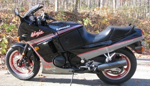 1990 1991 1992 Ninja 600r Black-Silver